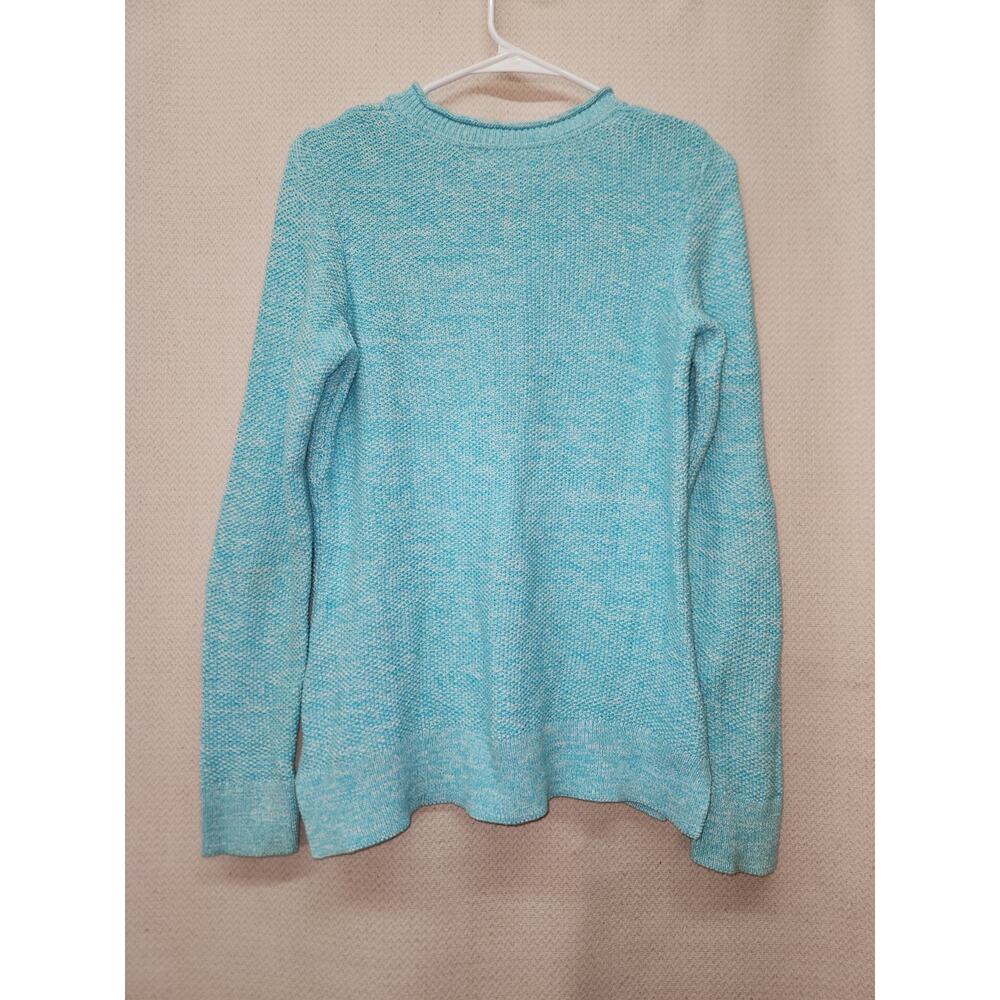 Croft & Barrow Turquoise Sweater - Picture 4 of 4